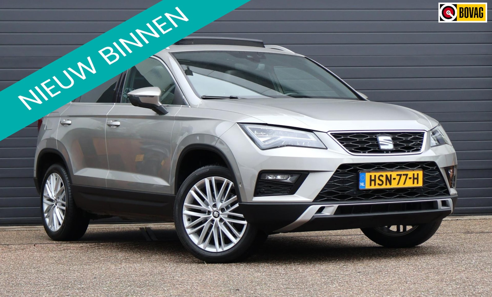 SEAT Ateca - 1.4 EcoTSI Xcellence Pano/Led/Camera/Alcantara/Navi/DSG - AutoWereld.nl