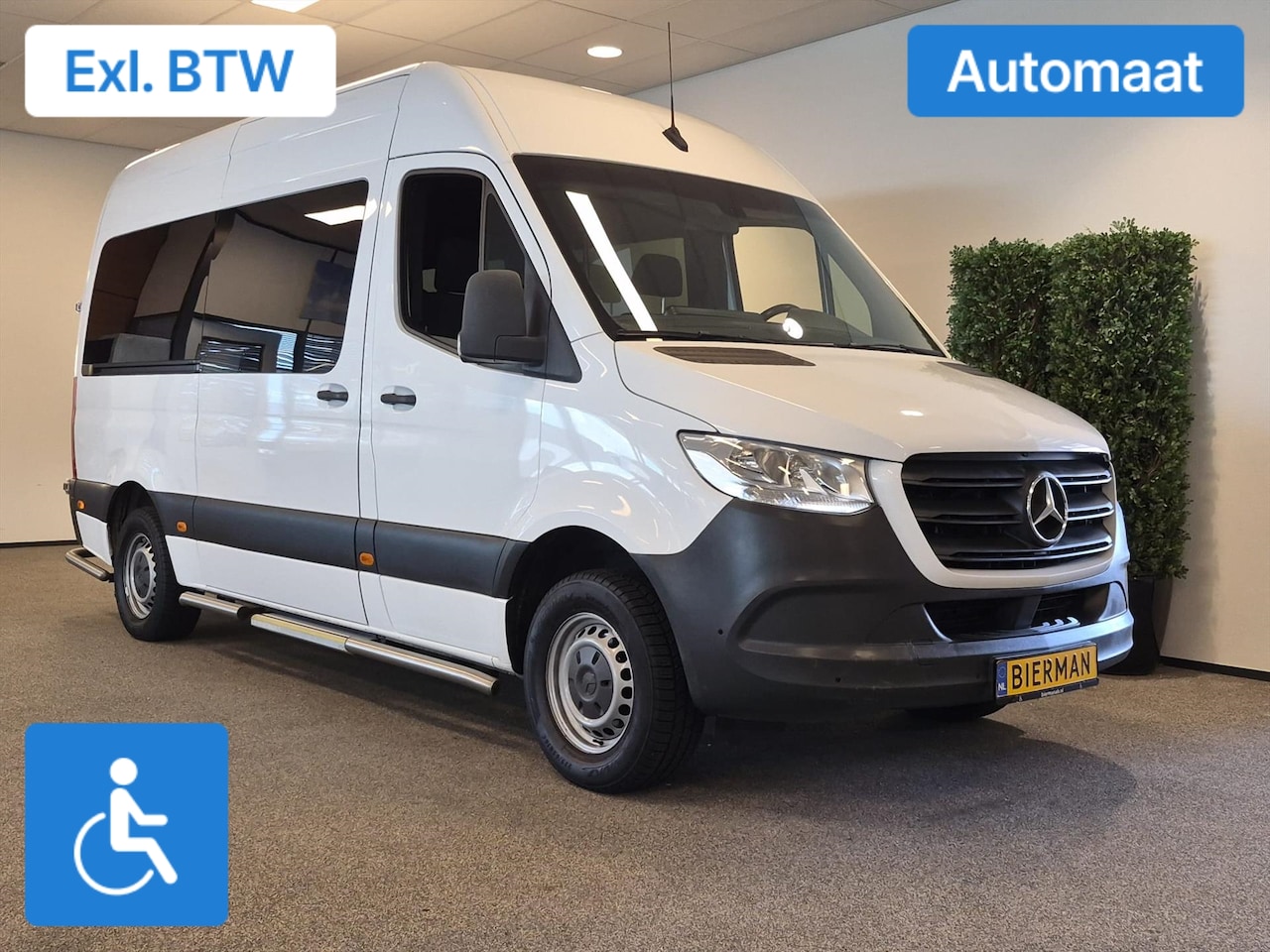 Mercedes-Benz Sprinter - L2H2 Rolstoelbus Groepsvervoer (9 pers. 2x rolstoelposities) - AutoWereld.nl