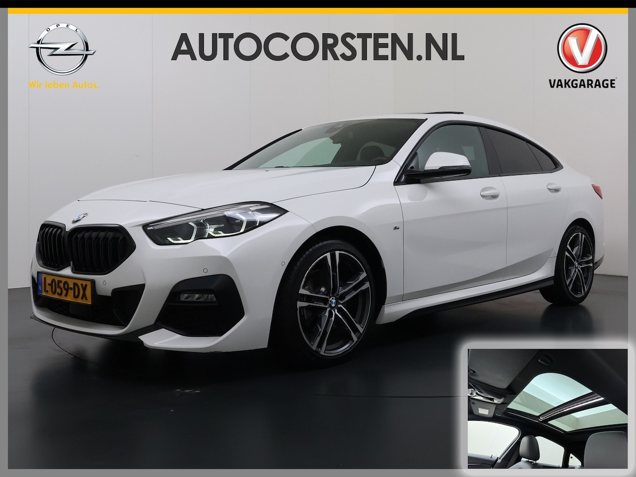 BMW 2-serie Gran Coupé - 218i Automaat M-Sport High Executive Panoramadak Live Cockpit Apple Carplay Android Auto C - AutoWereld.nl