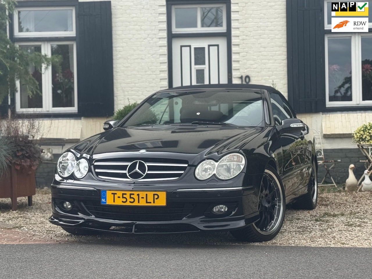 Mercedes-Benz CLK-klasse Cabrio - 200 K. Elegance|Cabrio|Automaat|Prachtige auto! - AutoWereld.nl