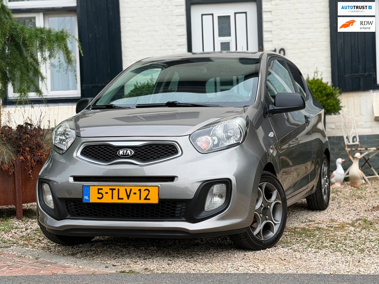 Kia Picanto - 1.0 CVVT EconomyLine|Navi|Bluetooth|Goed onderhouden| - AutoWereld.nl
