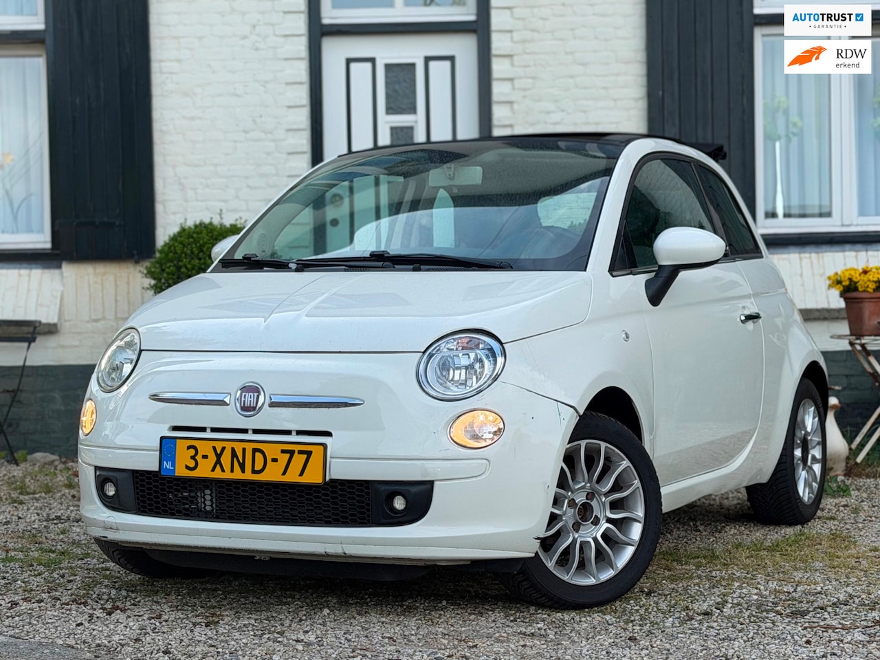 Fiat 500 C - 1.2 Lounge|Cabrio|Airco| - AutoWereld.nl