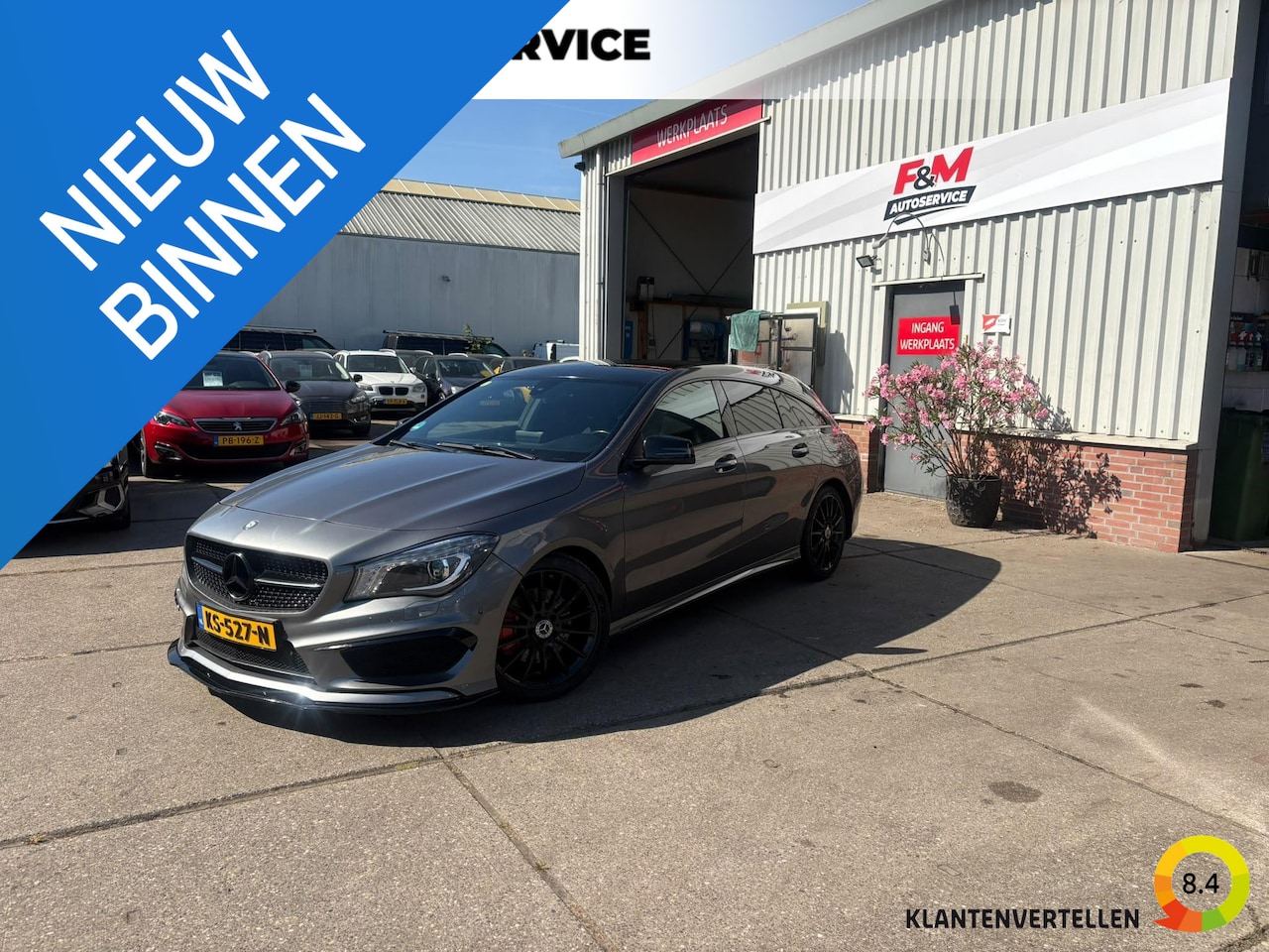 Mercedes-Benz CLA-klasse Shooting Brake - 220 CDI OrangeArt Edition Clima, cruise, carplay, pano, trekhaak, stoelverwarming - AutoWereld.nl