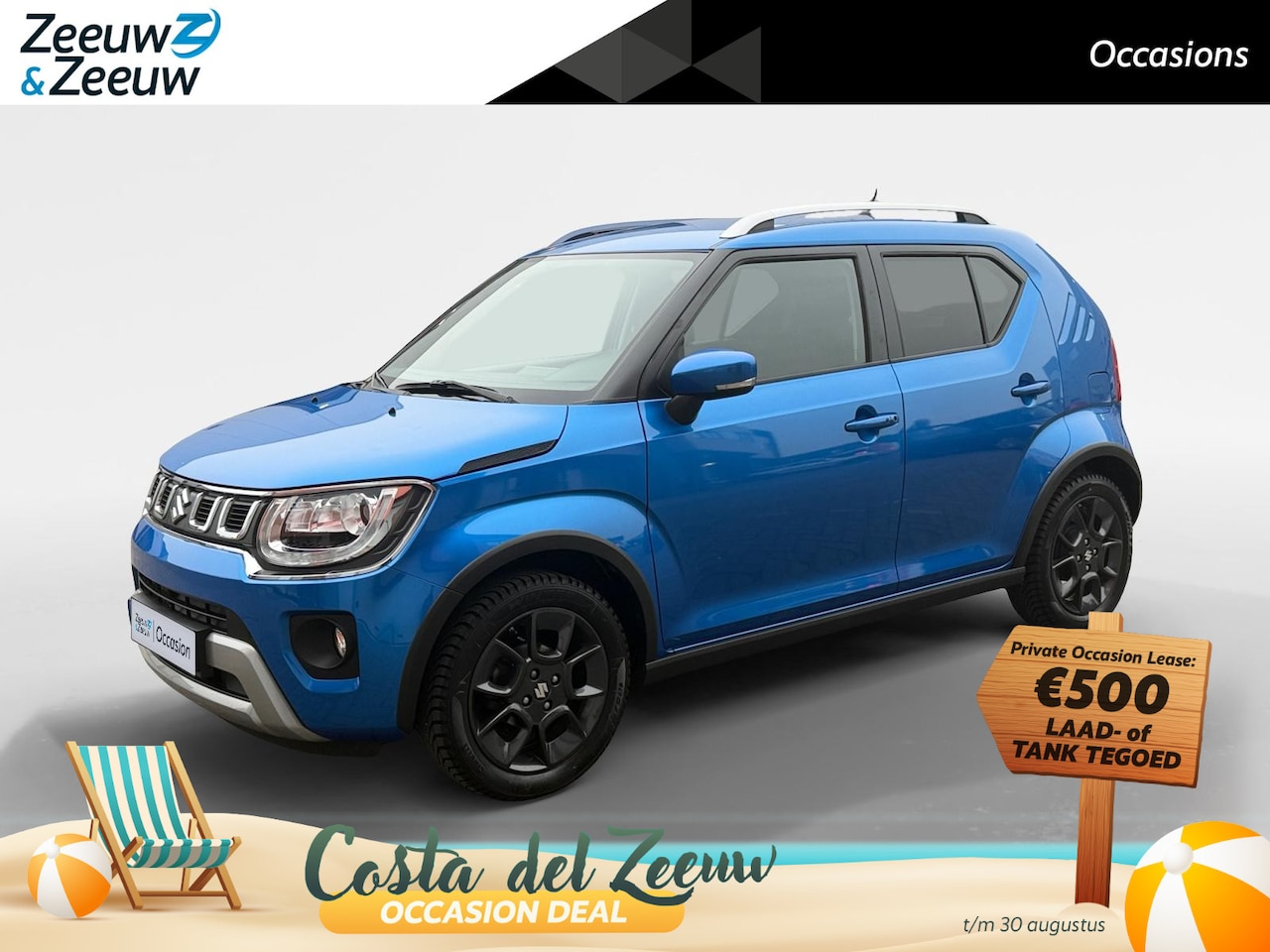 Suzuki Ignis - 1.2 Smart Hybrid Style 83PK | Climate Control| Camera| Navigatie| Stoel verwarming| Metall - AutoWereld.nl