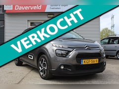Citroën C3 - 1.2 PureTech Shine Automaat, navigatie, cruise-control, lm-velgen, boekjes, led, 2x sleute