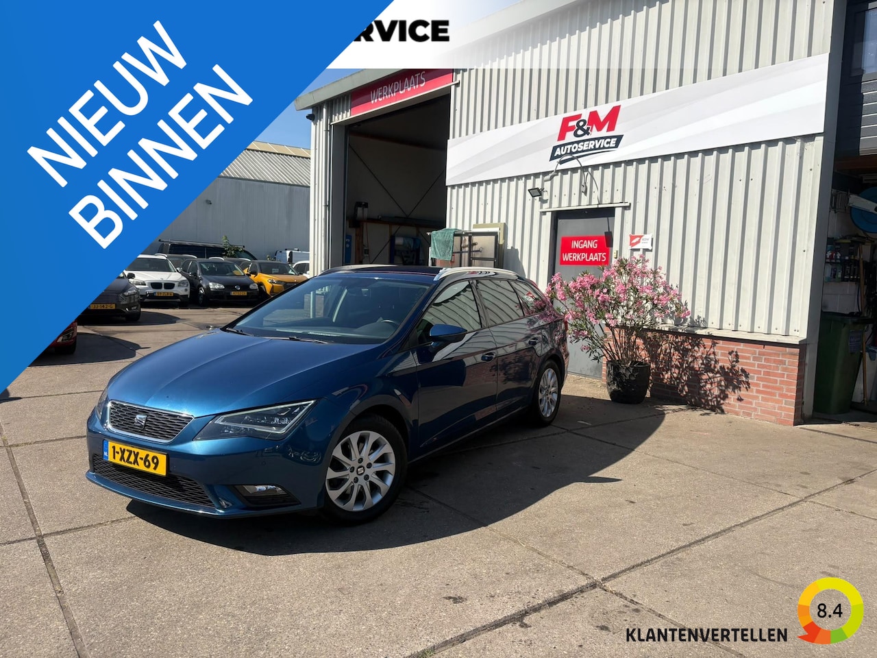 SEAT Leon ST - 1.6 TDI Style Business Ecomotive Airco, cruise, trekhaak, pdc - AutoWereld.nl