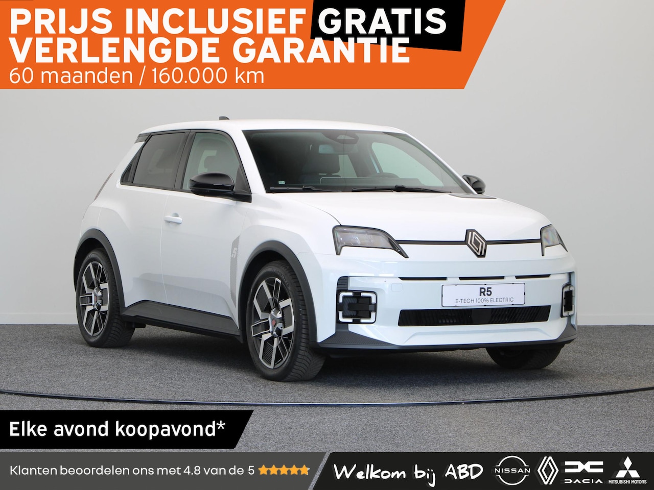 Renault 5 - comfort range techno 52 kWh | Vijf jaar garantie | Stoel- en stuurwielverwarming | Active - AutoWereld.nl