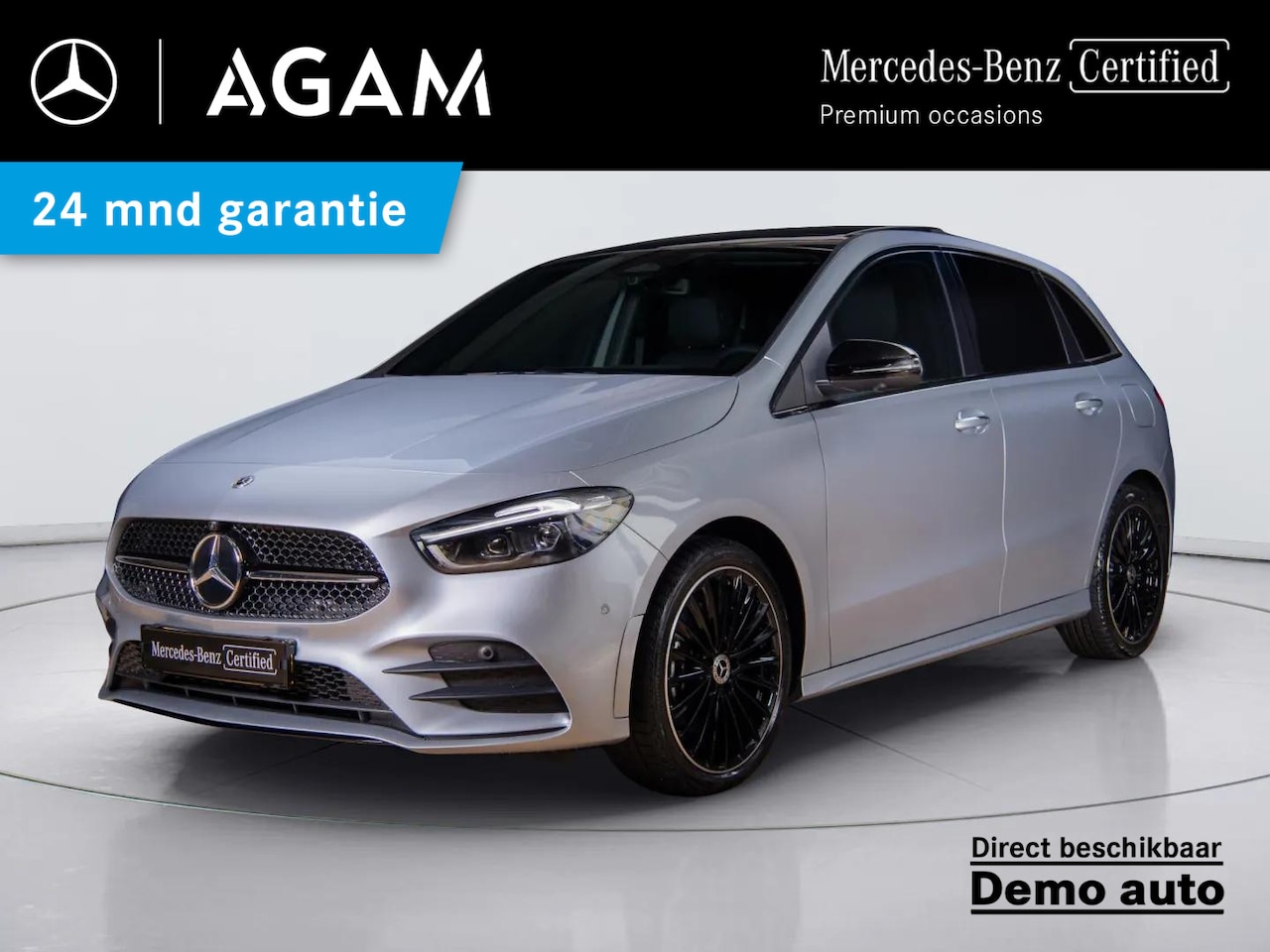 Mercedes-Benz B-klasse - 250 e Business Solution AMG Premium PLUS | Panorama dak | Trekhaak - AutoWereld.nl