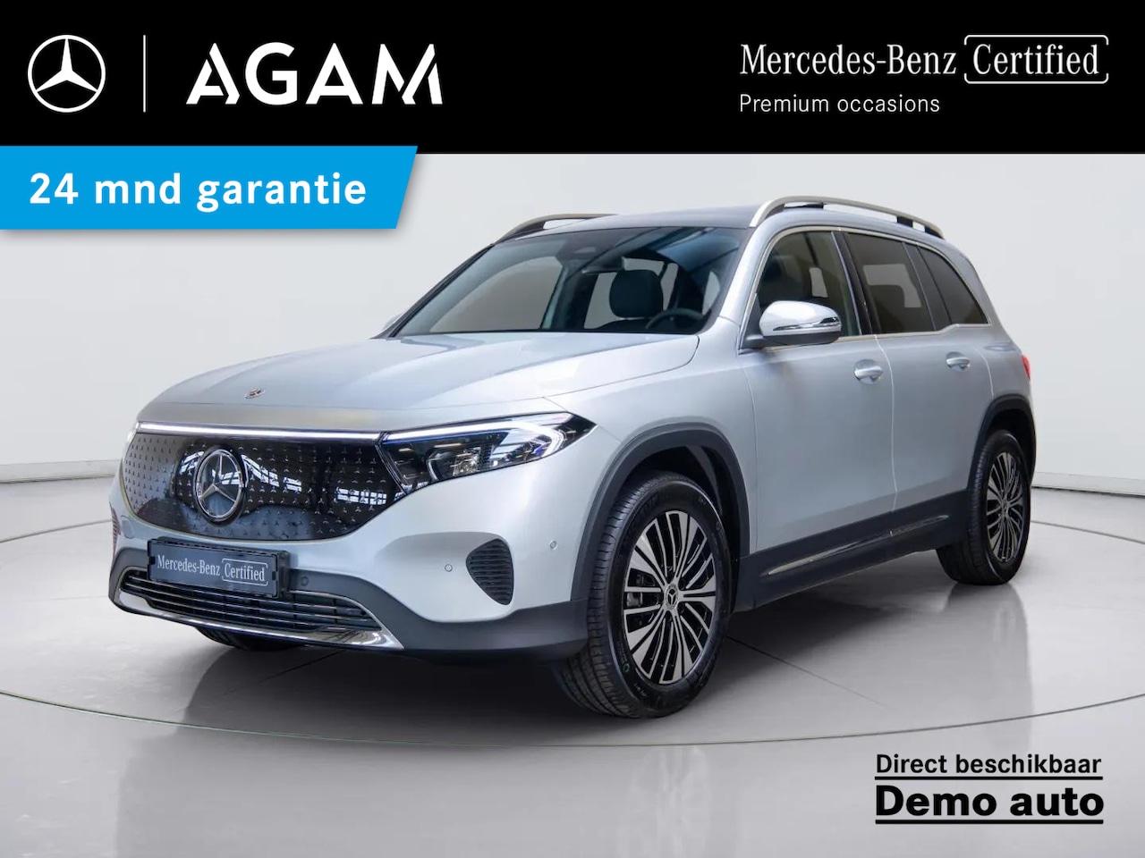 Mercedes-Benz EQB - 250+ Business Solution Luxury 71 kWh |Panorama dak - AutoWereld.nl