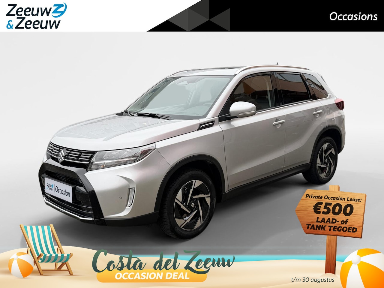 Suzuki Vitara - 1.5 Hybrid Style 116PK AUTOMAAT | Parkeer sensoren| Metallic lak| 4 seizoen banden| Camera - AutoWereld.nl