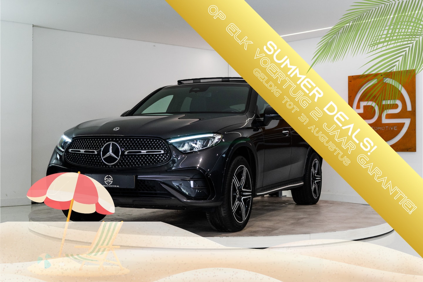 Mercedes-Benz GLC-klasse Coupé - 300e 4MATIC AMG 320PK | Pano | Burmester | Memory | Keyless | VOL! 12 MND Garantie - AutoWereld.nl