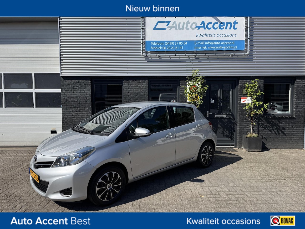 Toyota Yaris - 1.3 VVT-i Aspiration Airco/Camera/187dkm... - AutoWereld.nl