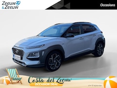 Hyundai Kona - 1.6 GDI HEV Premium 105PK AUTOMAAT | Navigatie | Trekhaak| Two Tone| Climate Control| Stuu
