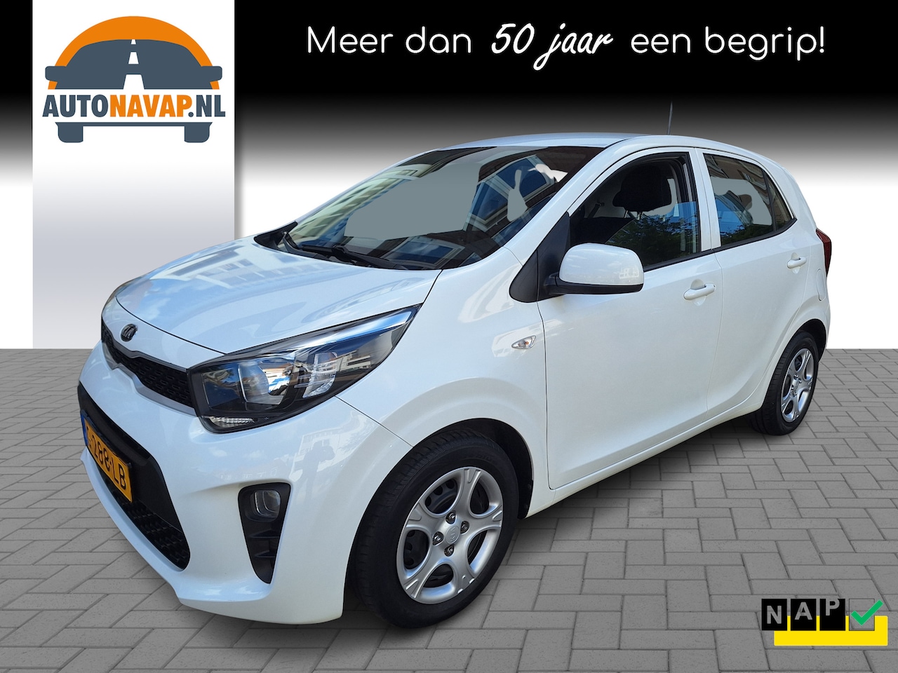 Kia Picanto - 1.0 MPi ComfortPlusLine 5Drs /Camera/Navi/Apple/Android/Garantie - AutoWereld.nl