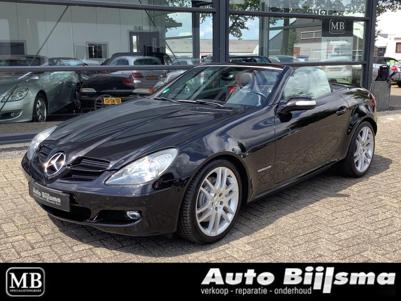 Mercedes-Benz SLK-klasse - 200 K. Edition 10 200 K. Edition 10, xenon, airscraft, zeer net, - AutoWereld.nl