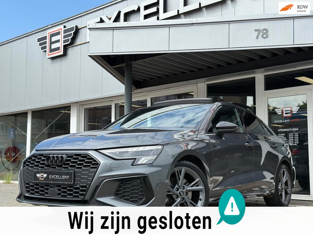 Audi A3 Limousine - 30 TFSI S edition | Pano | S Line | Leder | Navigatie - AutoWereld.nl