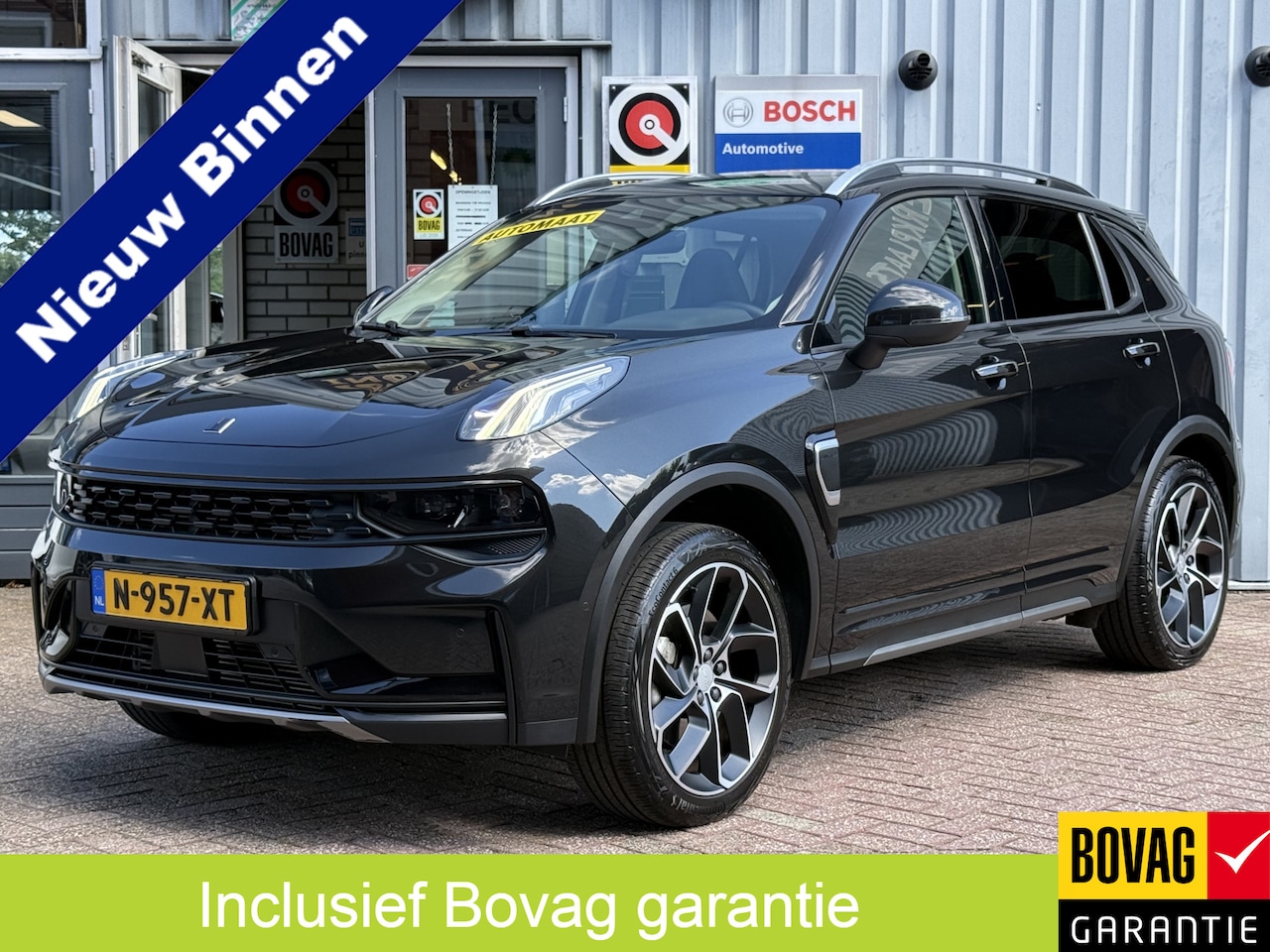 Lynk & Co 01 - Black & Silver. 1.5 | TREKHAAK | PANO | MEMORY STOEL | CAMERA | RIJKLAARPRIJS | - AutoWereld.nl