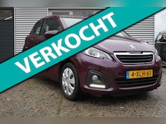 Peugeot 108 - 1.0 VTi Active Top, airco, 5-deurs, open-dak, boekjes, nieuwe apk, 2x sleutel, nette auto,
