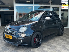 Fiat 500 C - 0.9 TwinAir 500S Black Edition Lichtmetaal Airco NAP