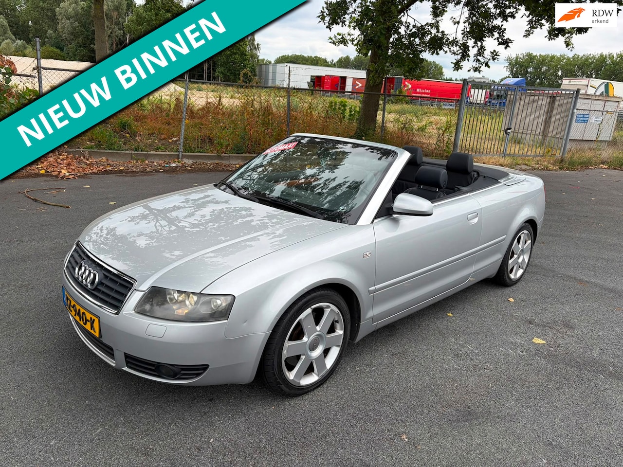 Audi A4 Cabriolet - 3.0 V6 Pro Line LET OP DAK WERKT NIET - AutoWereld.nl