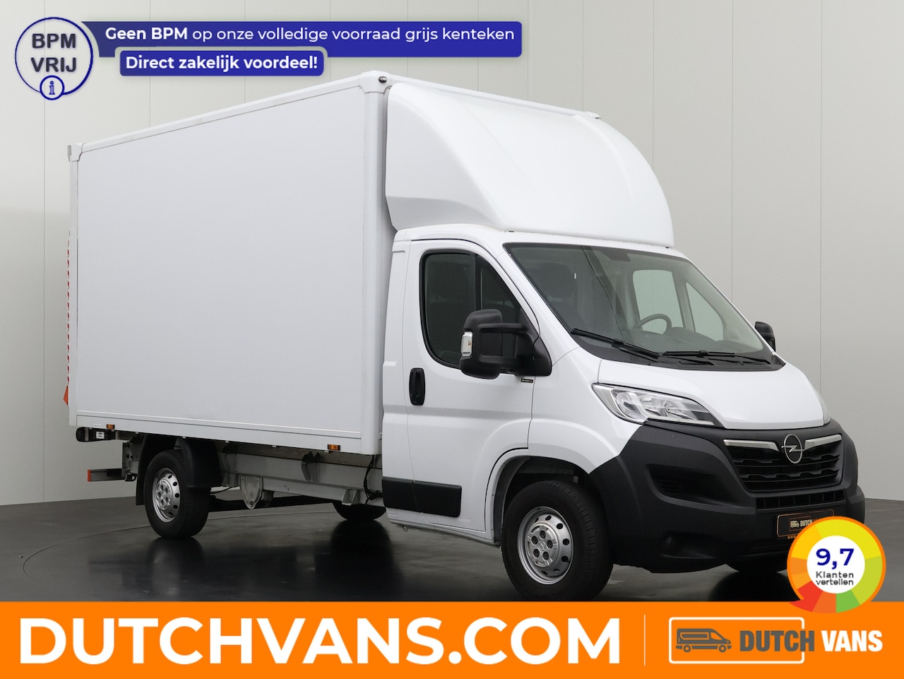 Opel Movano - 140PK Bakwagen+Laadklep | Camera | Airco | Cruise | 3-Zits - AutoWereld.nl