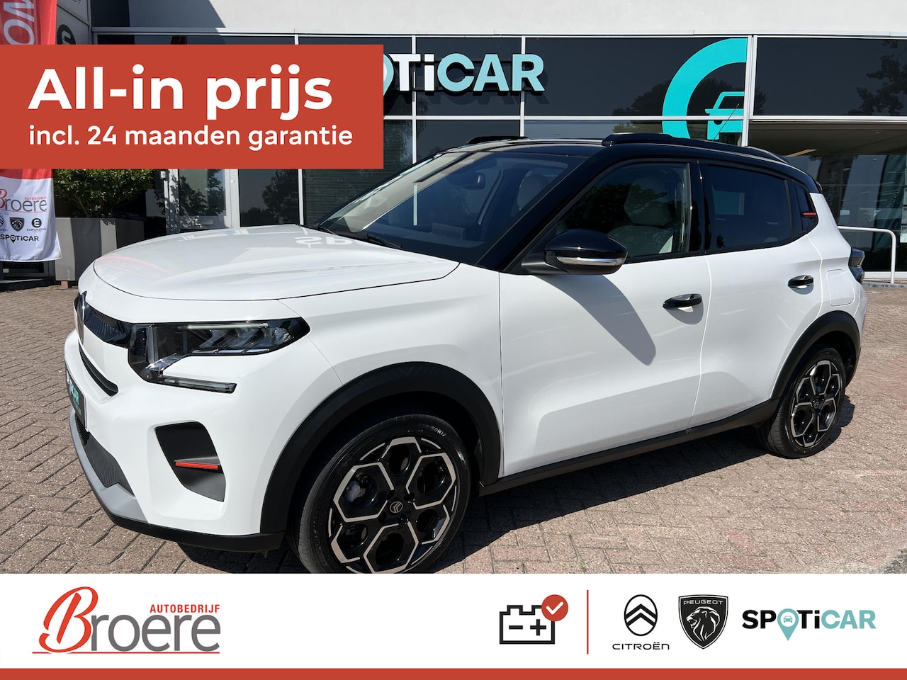 Citroën ë-C3 - Max 113pk 44 kWh Automaat Camera, SOH 92% - AutoWereld.nl