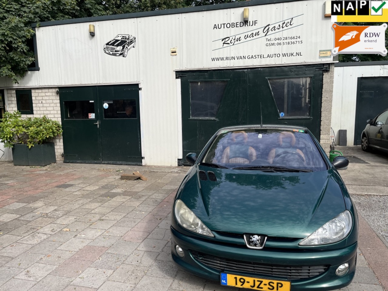 Peugeot 206 CC - zeer goed onderhouden auto 1.6-16V Roland G. - AutoWereld.nl