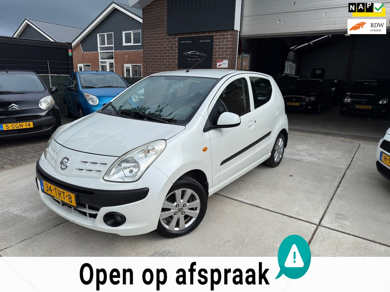 Nissan Pixo - 1.0 Look |NIEUWE APK|NAP KILOMETERSTAND|AIRCO|ELECTRISCHE RAMEN|CENTRALE DEUREN|BOEKJES|ZU - AutoWereld.nl