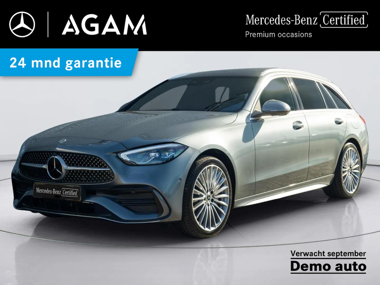 Mercedes-Benz C-klasse Estate - 300 e Business Solution AMG Panorama dak | Trekhaak - AutoWereld.nl