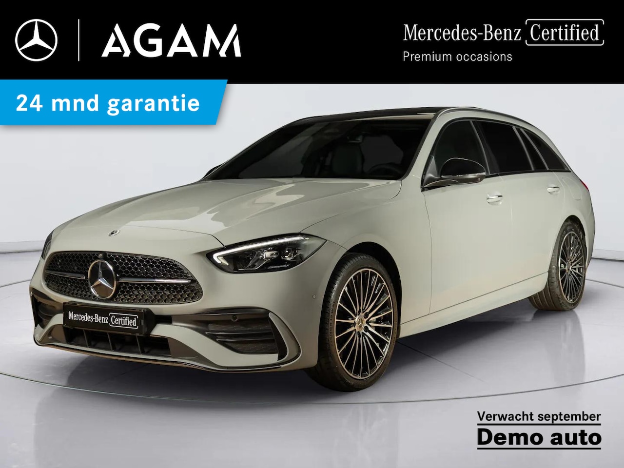 Mercedes-Benz C-klasse Estate - 300 e Business Solution AMG Premium | Panorama dak | Trekhaak - AutoWereld.nl