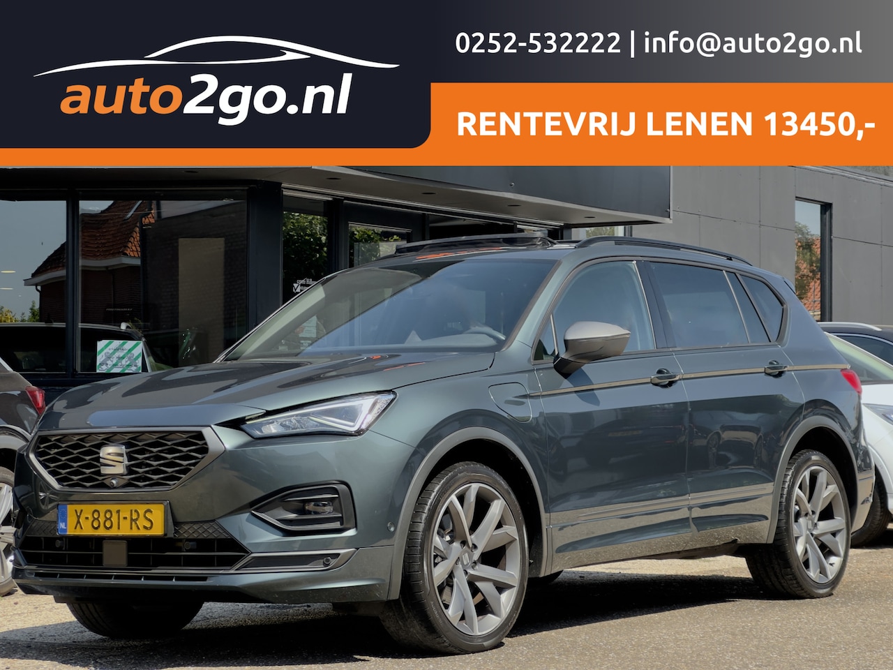 SEAT Tarraco - 1.4 TSI e-HYBRID FR AUT6 PHEV INTENSE PANODAK LEDER NAVI CAMERA DIGI-DASH APPLE-CARPLAY LE - AutoWereld.nl