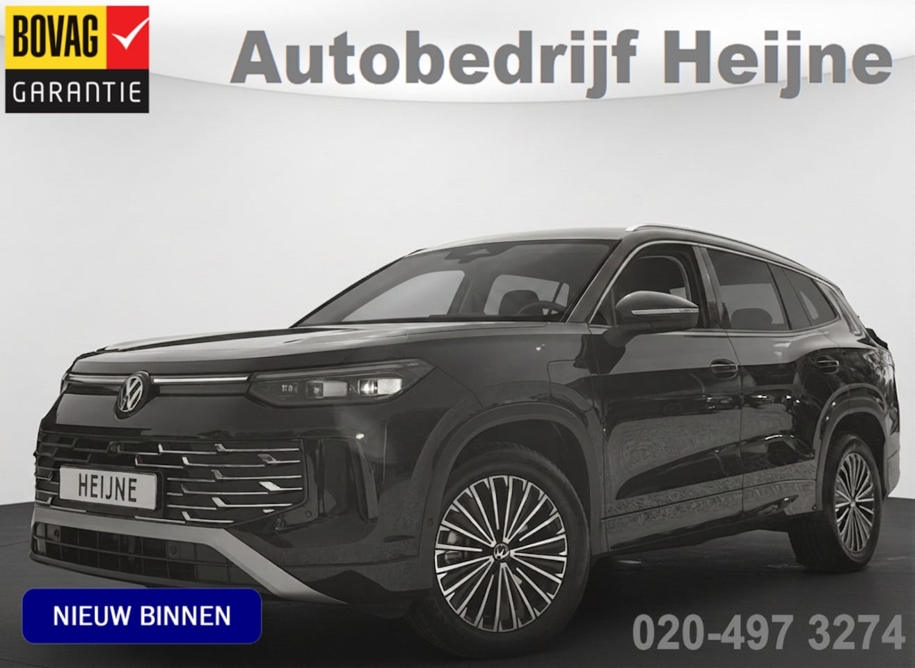 Volkswagen Tayron - 1.5 eHybrid [PHEV] 204PK ELEGANCE 360°CAMERA/TREKHAAK//ELEKTR.KLEP - AutoWereld.nl
