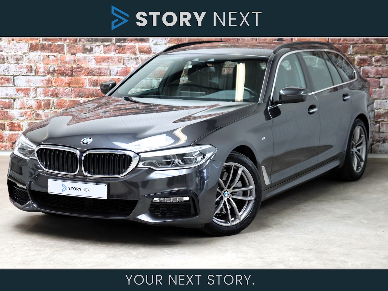 BMW 5-serie Touring - 520i High Executive M Sport Pakket Automaat /  Navigatiesysteem Professional / Adaptieve L - AutoWereld.nl