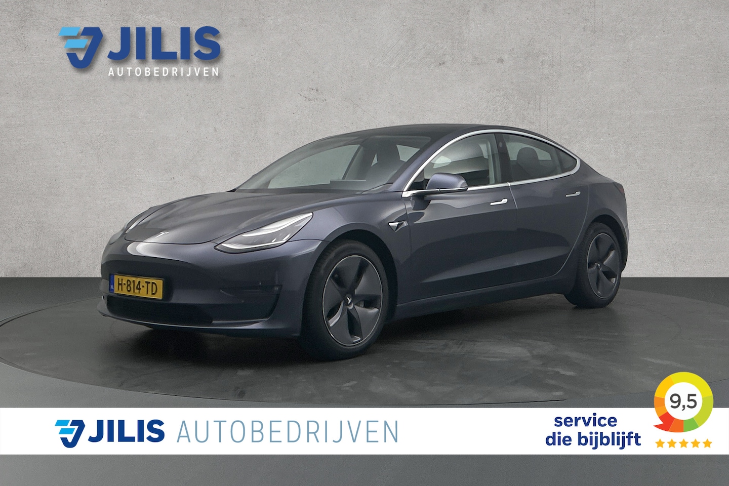 Tesla Model 3 - Long Range AWD 75 kWh | Panoramadak | Lederen bekleding - AutoWereld.nl