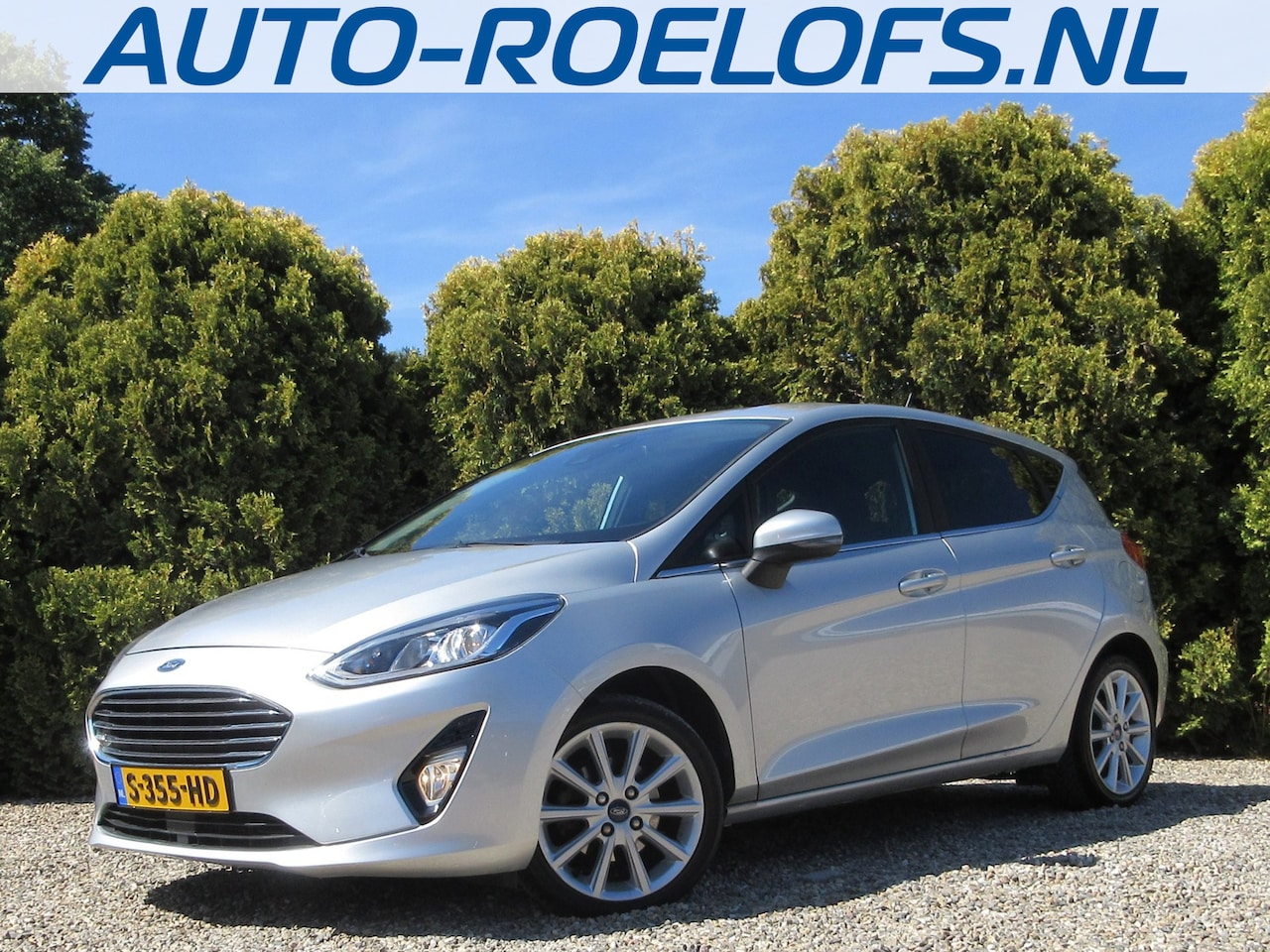 Ford Fiesta - 1.0 EcoBoost Automaat *Navi * Camera * Trekhaak * - AutoWereld.nl