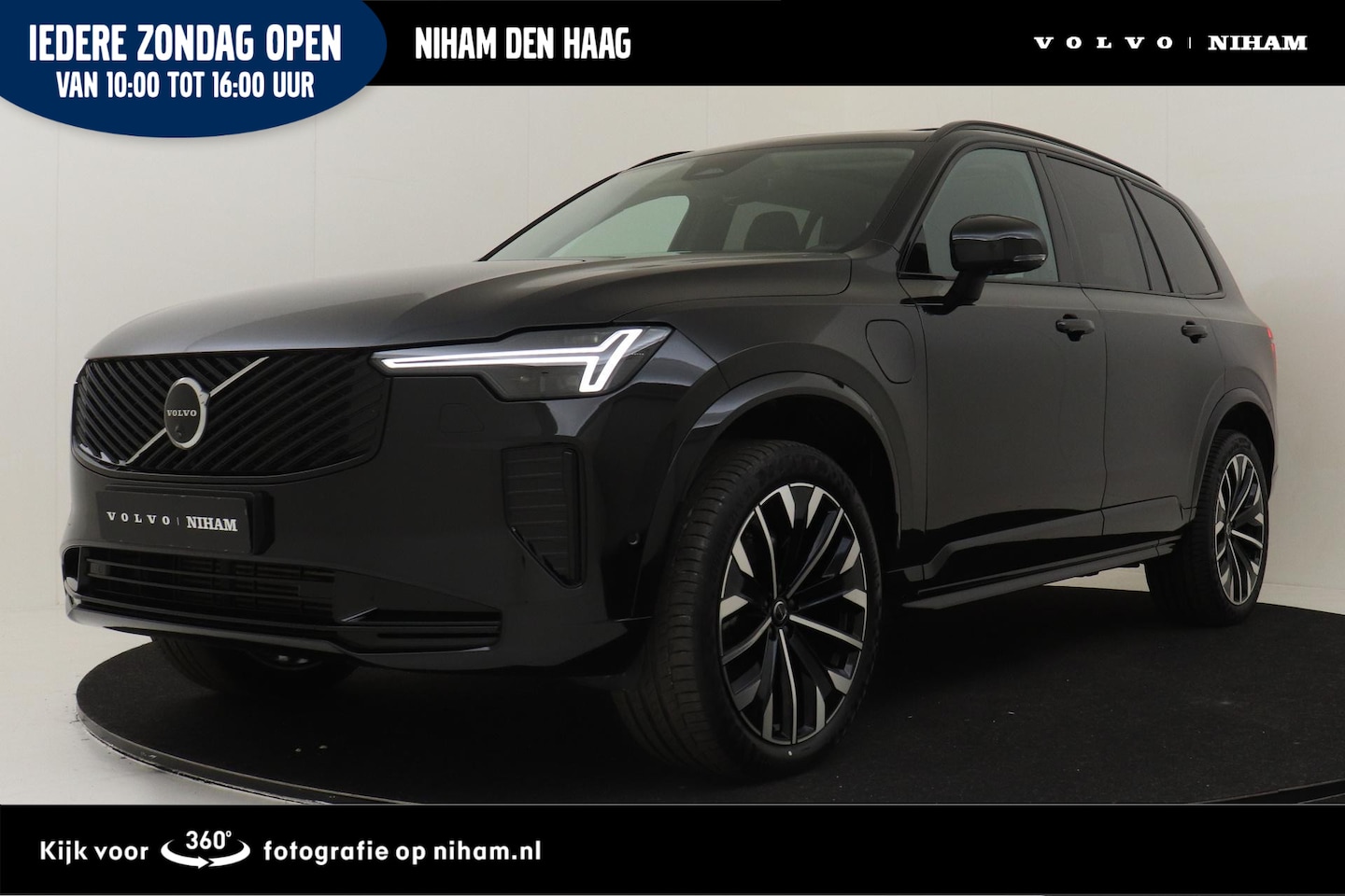 Volvo XC90 - II T8 PLUG-IN HYBRID AWD PLUS DARK -PANO.DAK|HARMAN/KARDON|360°CAM|ADAP.LED|POWER-SEATS|PR - AutoWereld.nl