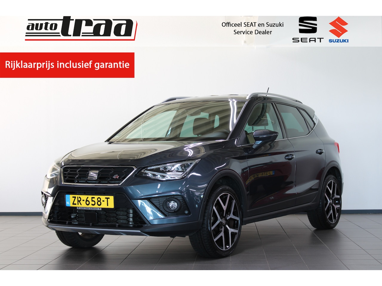 SEAT Arona - 1.0 TSI FR Business Intense / Keyless / Full led / Camera / Navi. / Beats / - AutoWereld.nl