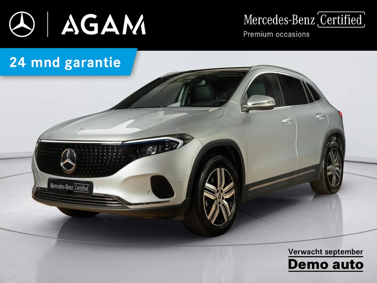 Mercedes-Benz EQA - 250+ Business Solution Luxury 71 kWh Panorama dak | Trekhaak - AutoWereld.nl