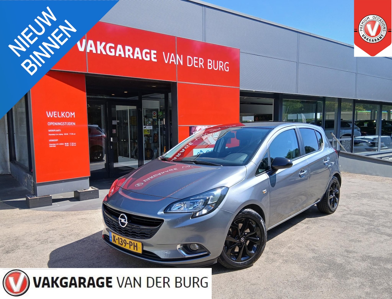 Opel Corsa - Black Edition 1.4 Airco Apple CarPlay Android Auto - AutoWereld.nl