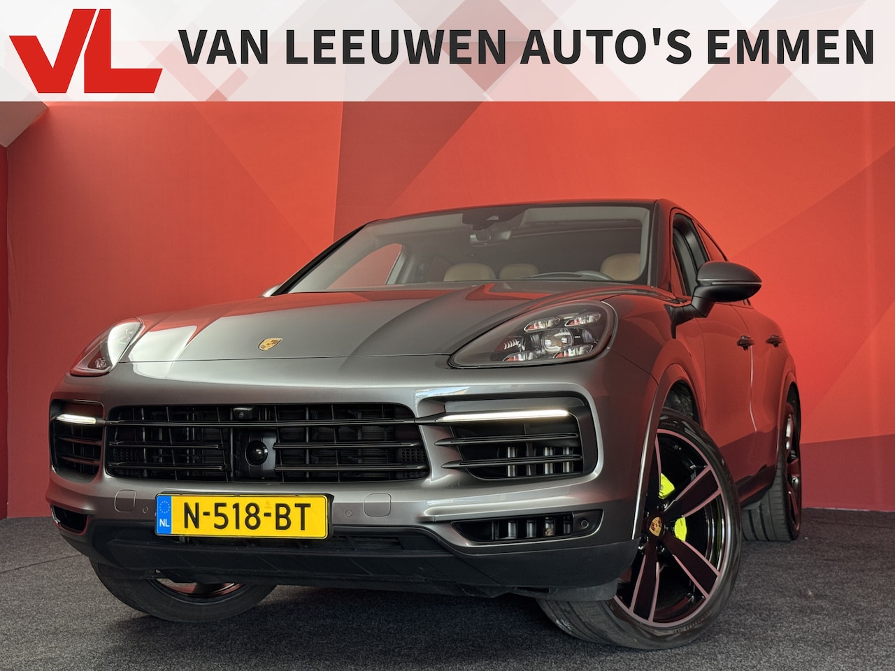 Porsche Cayenne Coupé - 3.0 E-Hybrid | Sport Chrono | Pano | ACC - AutoWereld.nl