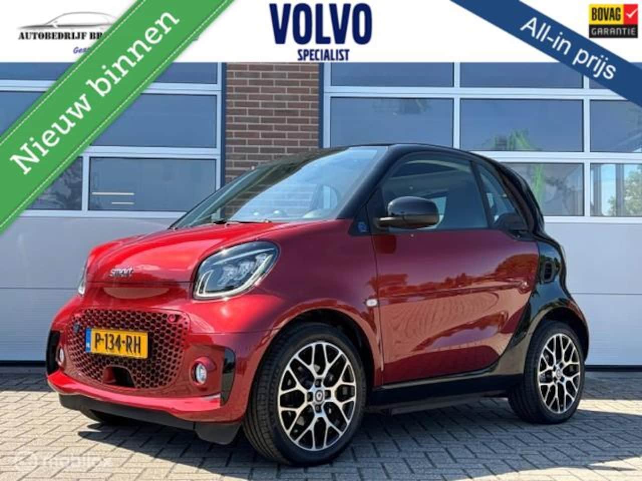 Smart Fortwo - EQ COMFORT PLUS 18 kWH | EXCLUSIVE PACK | PANO | CAMERA | LEDER | 16INCH | AMBIENTE - AutoWereld.nl