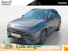 Hyundai Kona - 1.6 GDI HEV N Line Sky | Apple Carplay/Android Auto | Rondom camera | Schuif-/kanteldak