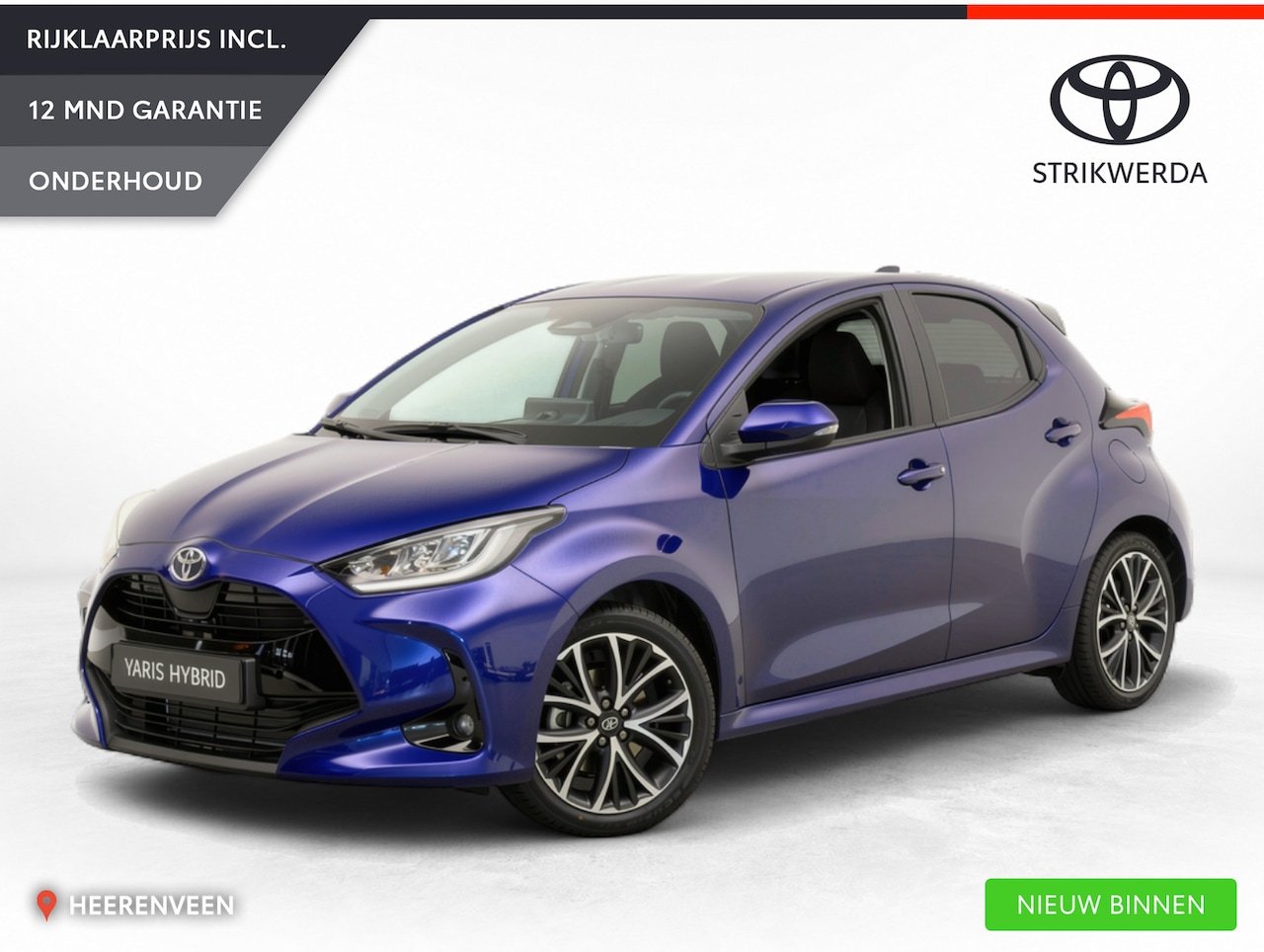 Toyota Yaris - 1.5 Hybrid 115 Dynamic | Nieuw op voorraad | - AutoWereld.nl
