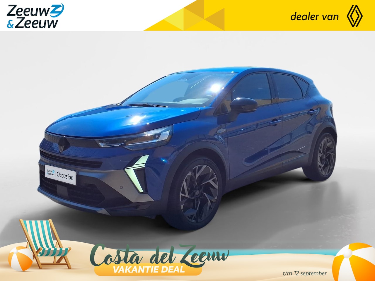 Renault Captur - 1.3 mild hybrid 160 esprit Alpine Automaat | Navigatie | Apple Carplay/Android Auto | lich - AutoWereld.nl