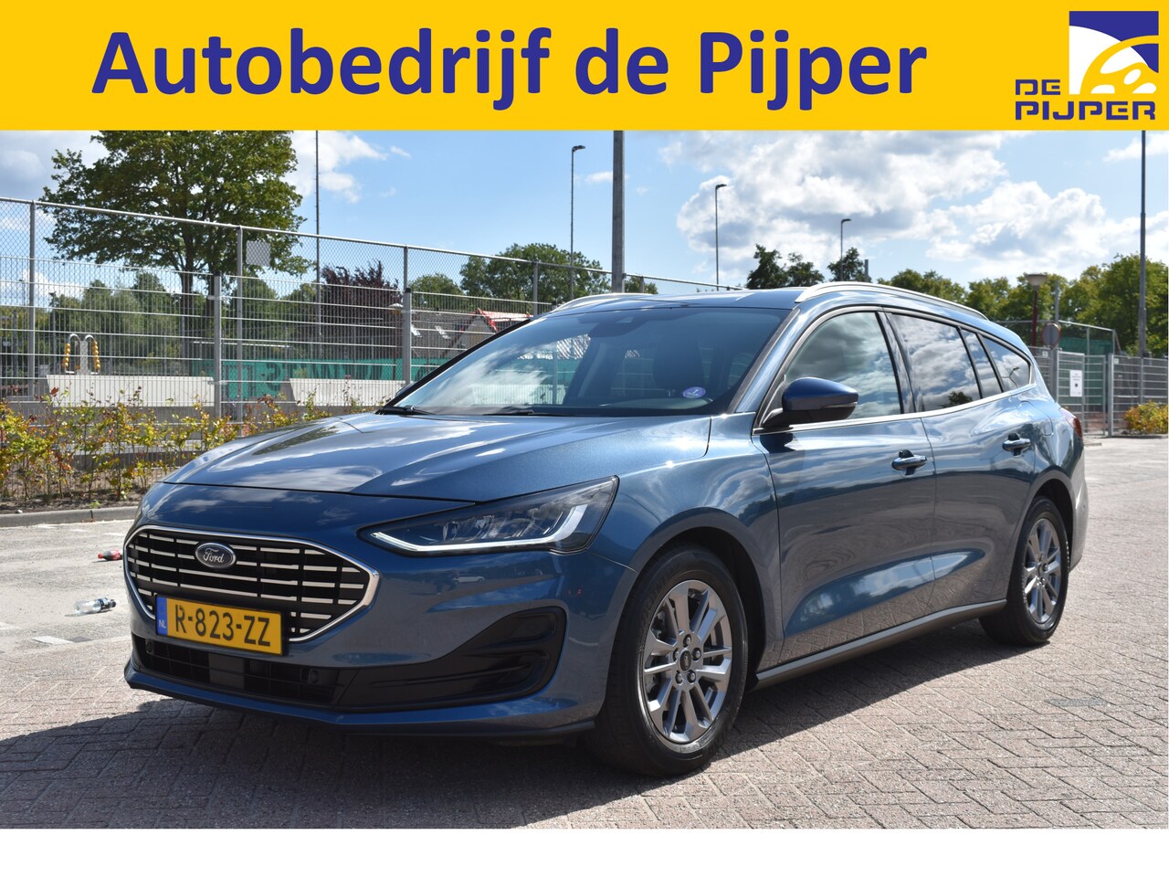 Ford Focus Wagon - 1.0 EcoBoost Hybrid Titanium Winter Pack | NL-Auto | 1ste eigenaar | Carplay | Stoelverwar - AutoWereld.nl