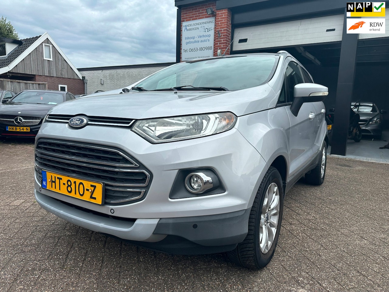 Ford EcoSport - 1.5 Ti-VCT Titanium AUTOMAAT-SCHUIFDAK-LEDER-PDC-NAVI - AutoWereld.nl