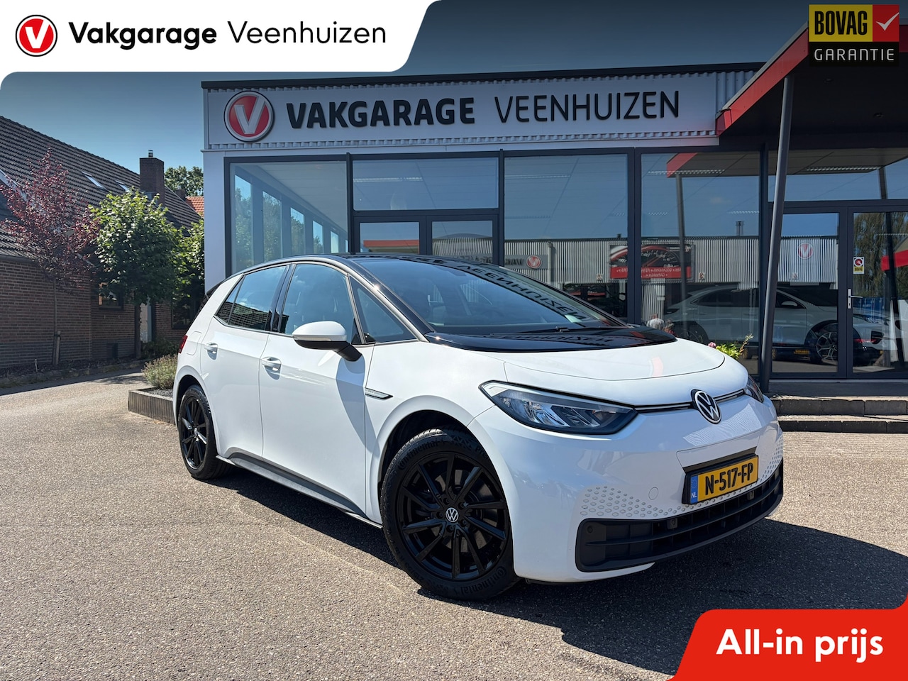 Volkswagen ID.3 - Pure 45 kWh|Rijklaar prijs|Adapt. Cruise|Stoel/stuur verw.|CarPlay|Sensoren| - AutoWereld.nl