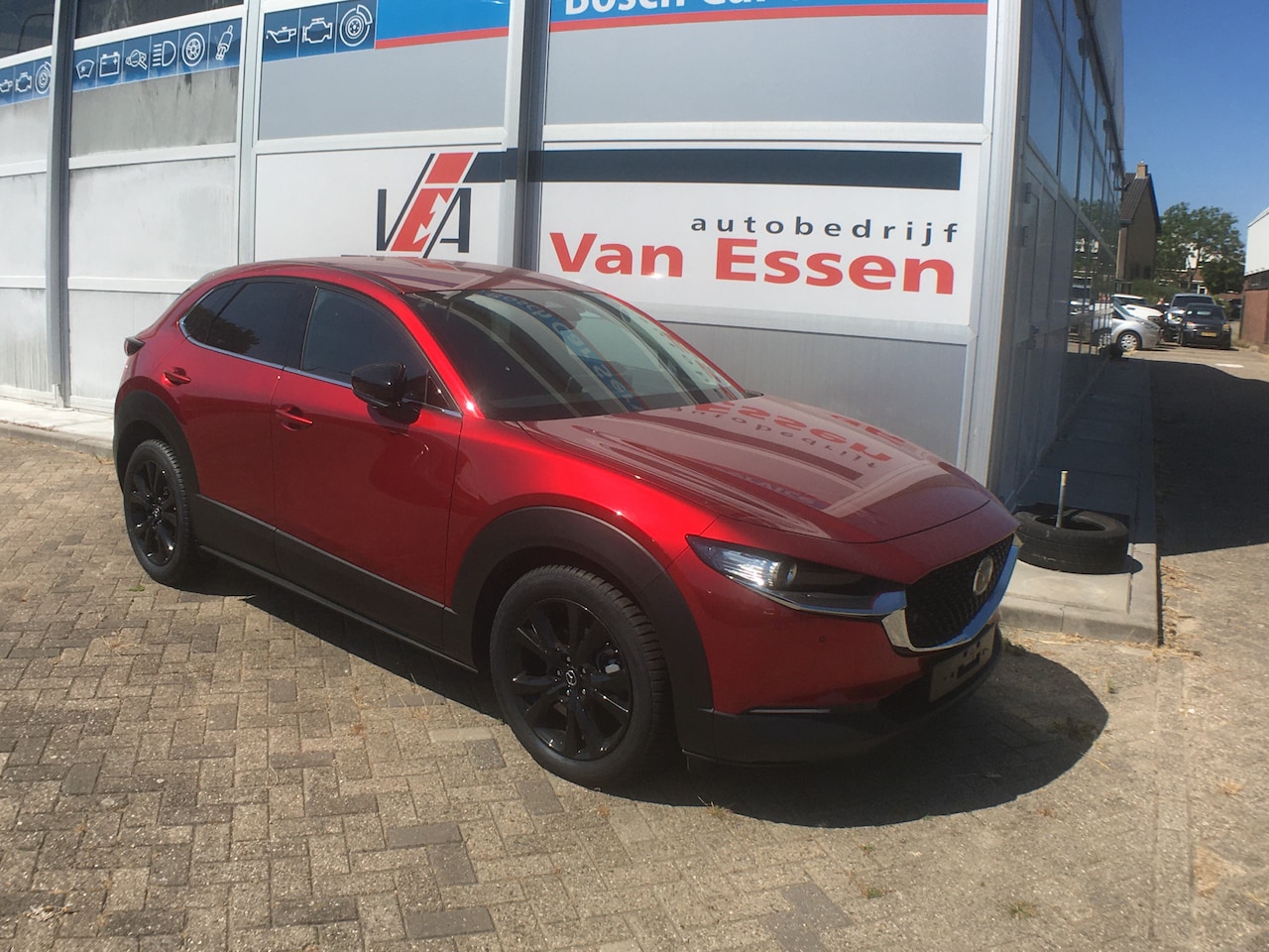 Mazda CX-30 - 2.5 e-SkyActiv-G M Hybrid Homura Navigatie, elektrische kofferklep, achteruitrijcamera - AutoWereld.nl