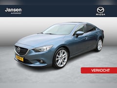 Mazda 6 - 6 Sedan 2.0 HP GT-M , Trekhaak, Leder, Bose, Clima, Cruise, Camera, PDC, LMV 19 Inch, RVM,
