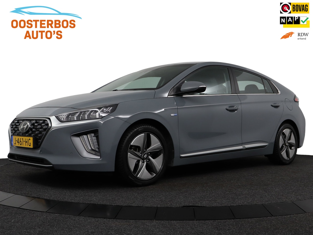 Hyundai IONIQ - 1.6 GDi Comfort - Plus HYBRID 140pk Camera/Trekhaak/Carplay/Navi - AutoWereld.nl